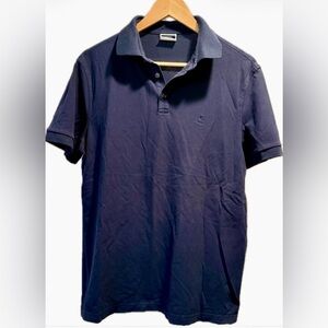 Charles Tyrwhitt Navy Polo Shirt Men’s Medium | Stretch Cotton Casual Classic 👕